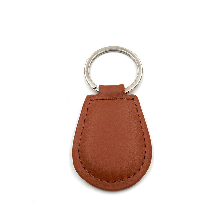 Number22 RFID Leather Keyfob Oval