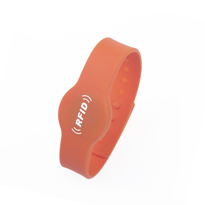 RFID Adjustable Full Silicone Wristband