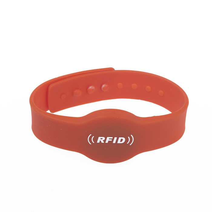 RFID Adjustable Full Silicone Wristband