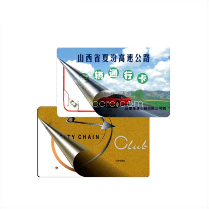 Charge Toll According Distance Smart Printed Card