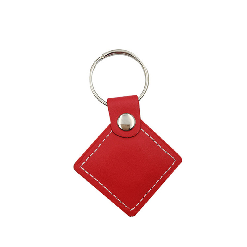 Number24 RFID Leather Keyfob Square